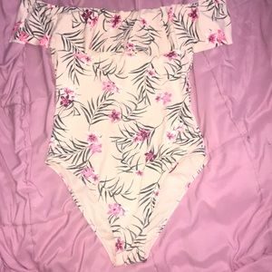 One piece bathing suit